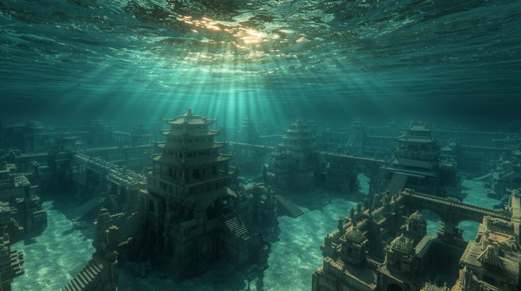تفاصيل معمارية دقيقة لمدينة زهونجوكو الغارقة تكشف مستوى هندسي متقدم