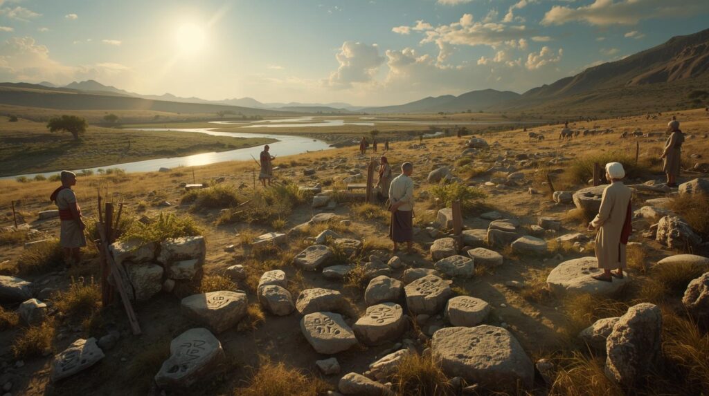 مراقبون قدامى يجمعون بيانات الطبيعة عبر أجيال، باستخدام أدوات حجرية وعلامات تسجيل.