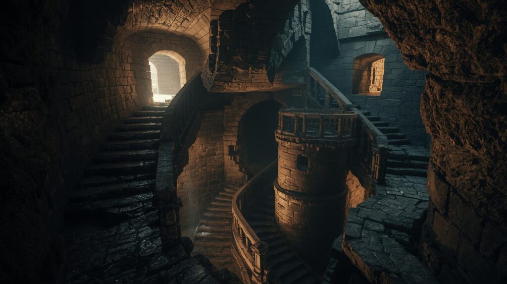 ألغاز قلعة الحشاشين تظهر في شبكة أنفاق حجرية معقدة تعكس عبقرية العمارة الدفاعية