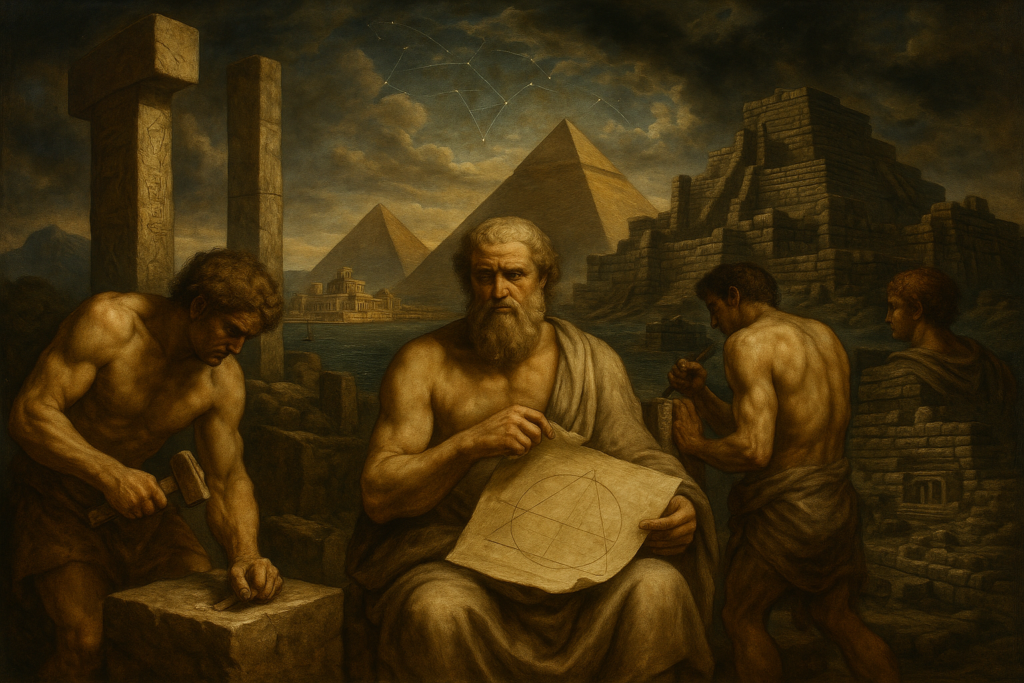 مشهد ملحمي لحضارات قديمة متقدمة يربط الأهرامات وغوبيكلي تبه ونان مادول كمصدر حضاري واحد