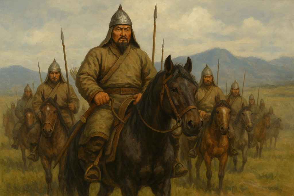 مشهد لجنود مغول