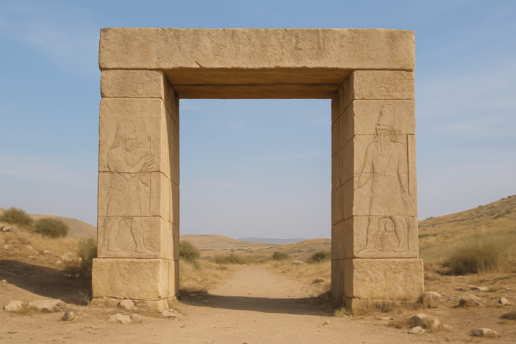 صورة البوابة الحجرية