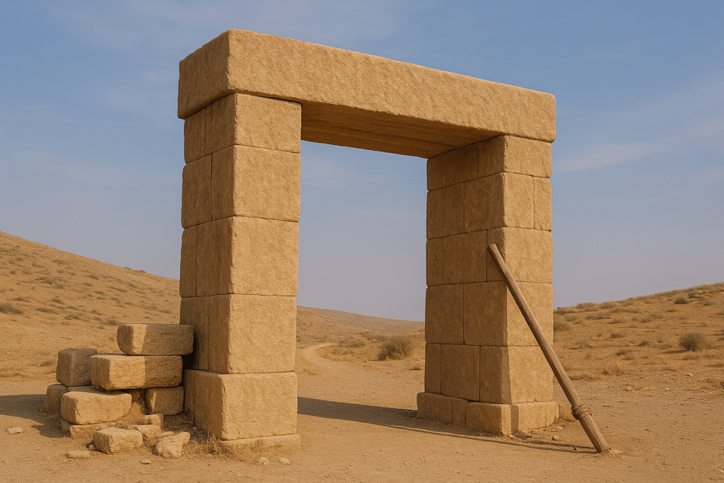 صورة البوابة الحجرية