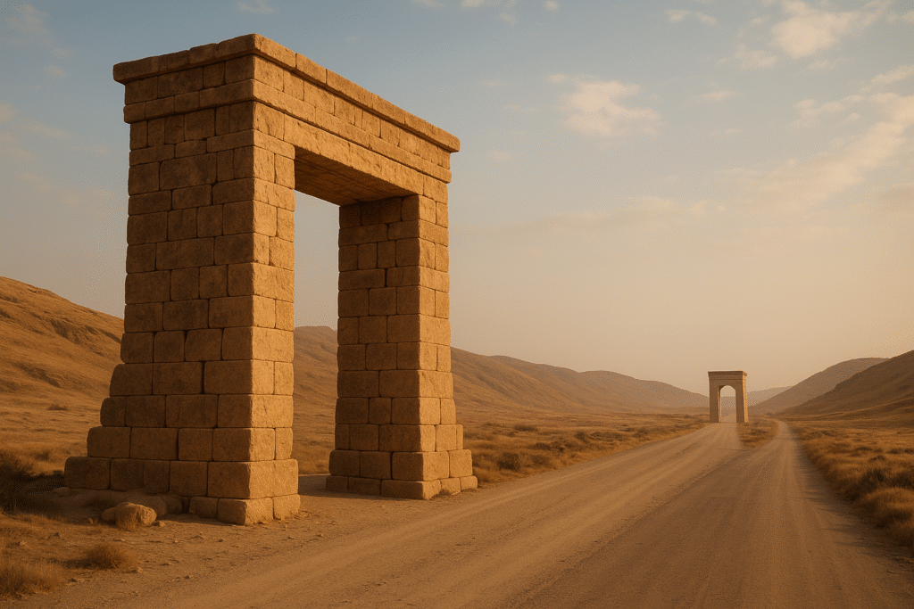 صورة البوابة الحجرية