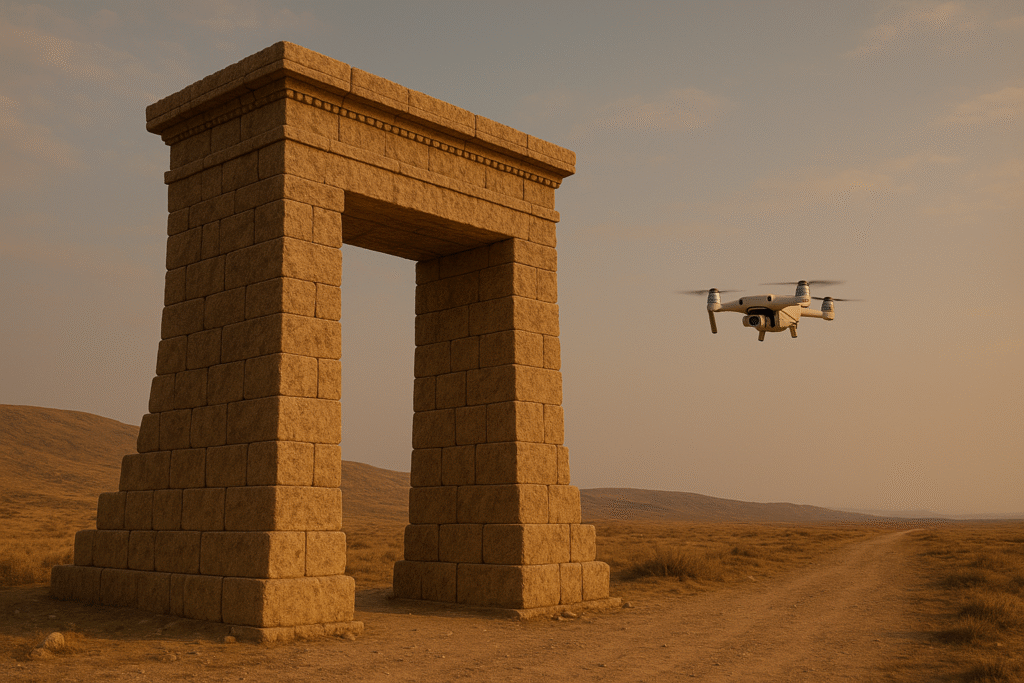 صورة البوابة الحجرية