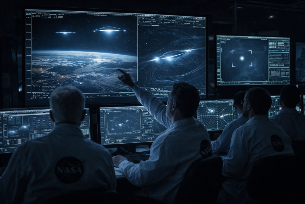 علماء ناسا يدرسون ظواهر جوية غير مفسّرة على شاشات متقدمة