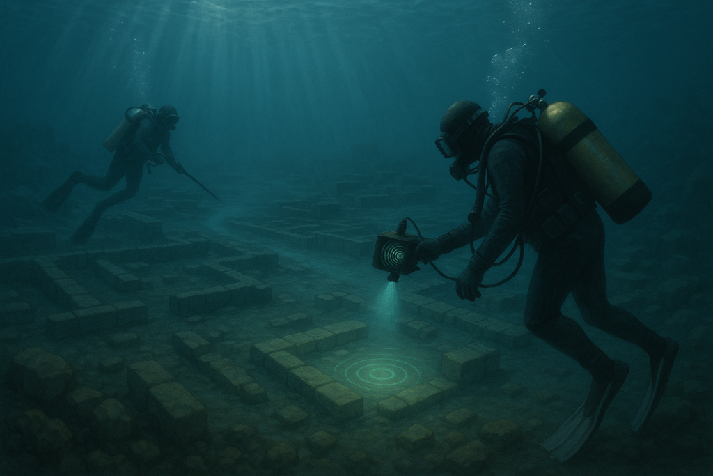 غواصون يكتشفون مدينة غارقة تحت البحر باستخدام معدات علمية حديثة