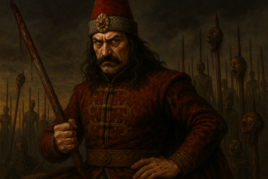 فلاد المخوزِق بين التاريخ والأسطورة بعد عودته إلى الأفلاق بوجه قاسٍ وسلوك دموي