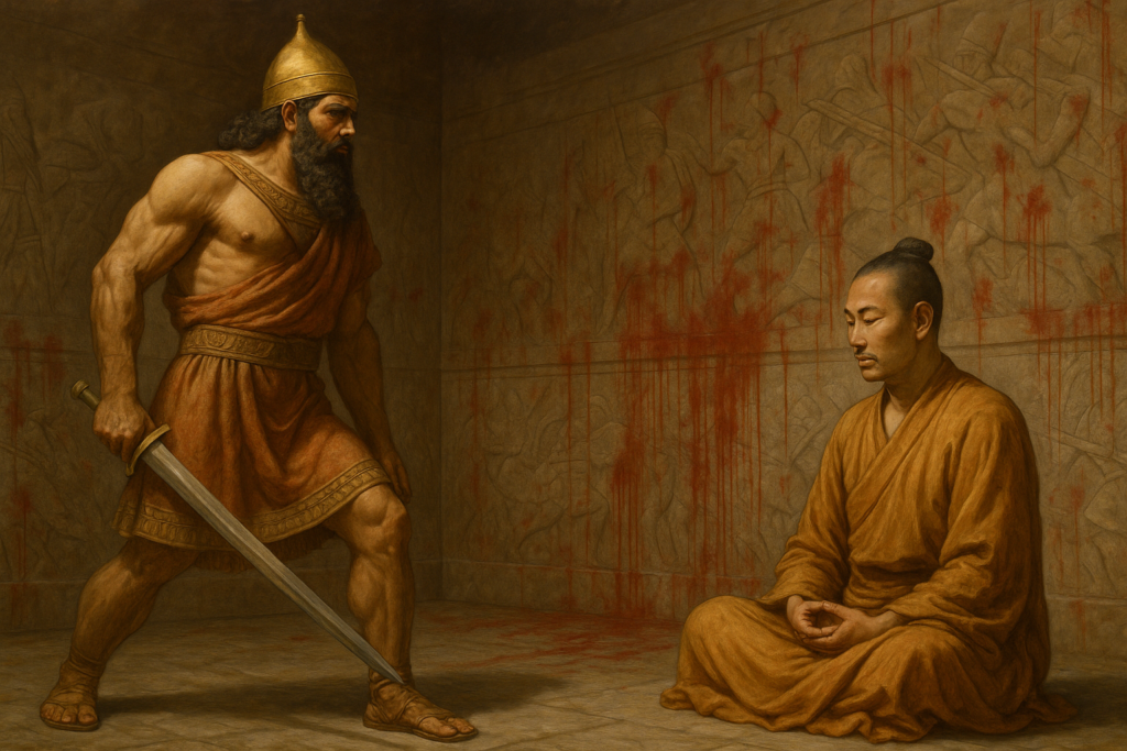 الحرب النفسية الآشورية أمام فنون التأمل القتالي الصينية أسلحة وأساليب قتال مفقودة من حضارات قديمة تجسد الحرب النفسية الآشورية في مواجهة الحكمة الصينية